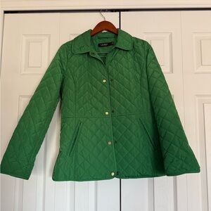 Ralph Lauren Emerald Quilted Puffer Jacket